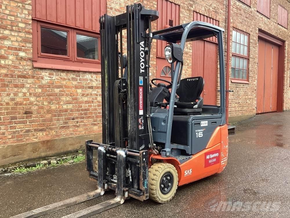 Toyota 8FBEK16T Elektrische heftrucks