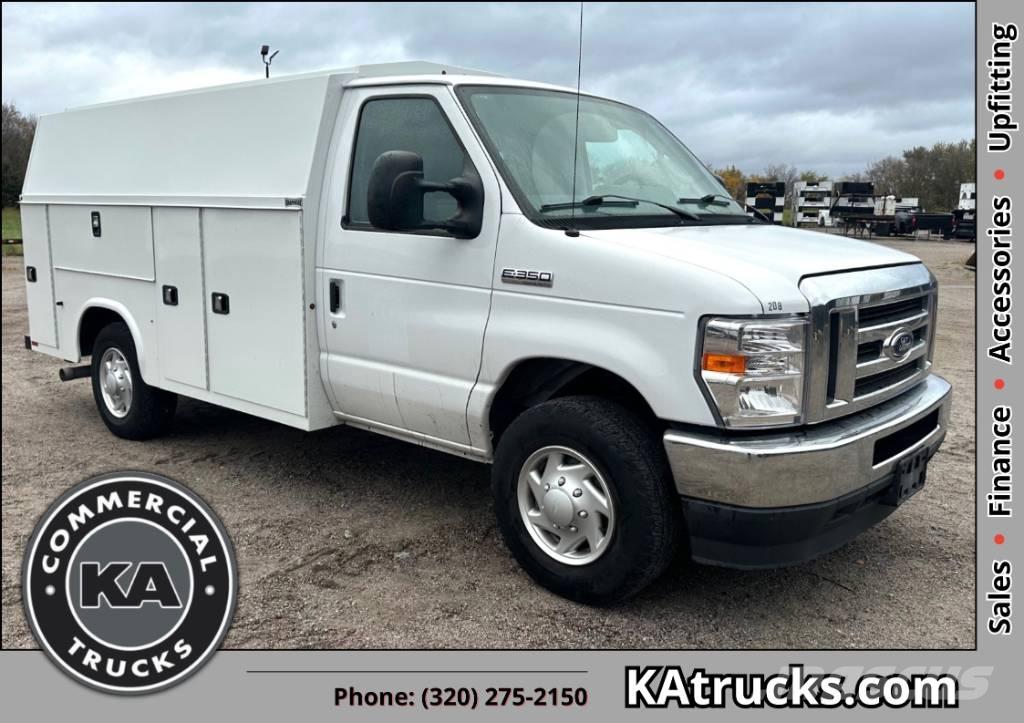 Ford E 350 Econoline Bestelwagens met open laadbak
