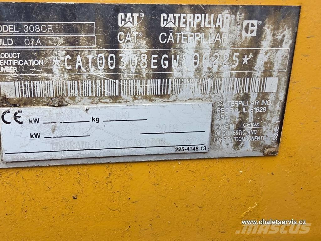 CAT 308 CR Midigraafmachines 7t - 12t