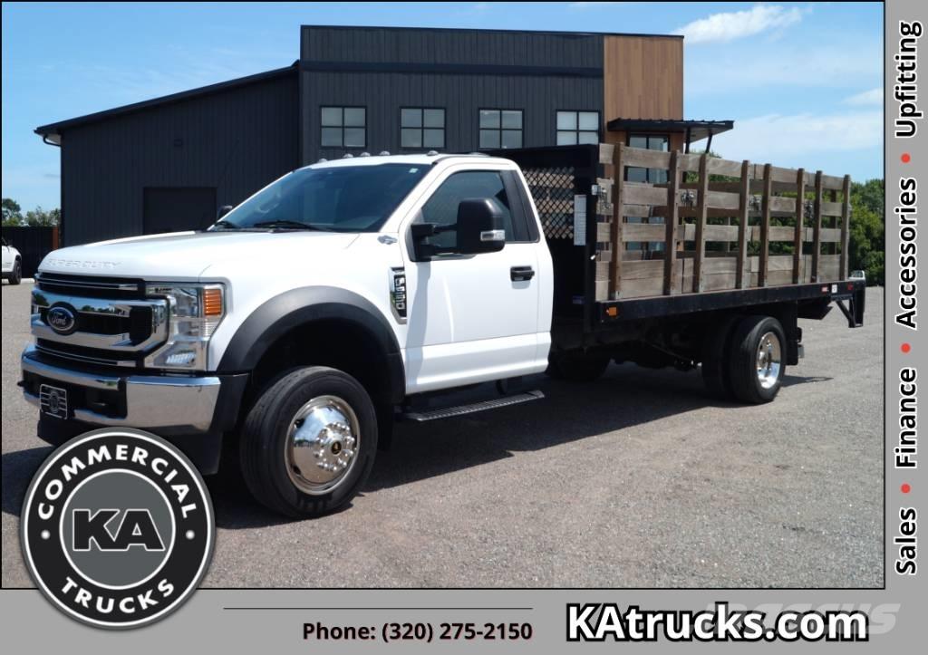 Ford F 550 XLT SD Platte bakwagens