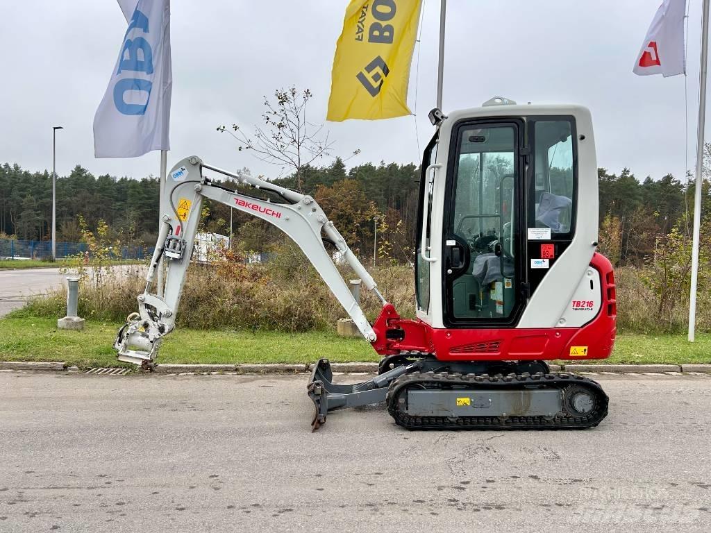 Takeuchi TB 216A V4 Minigraafmachines < 7t