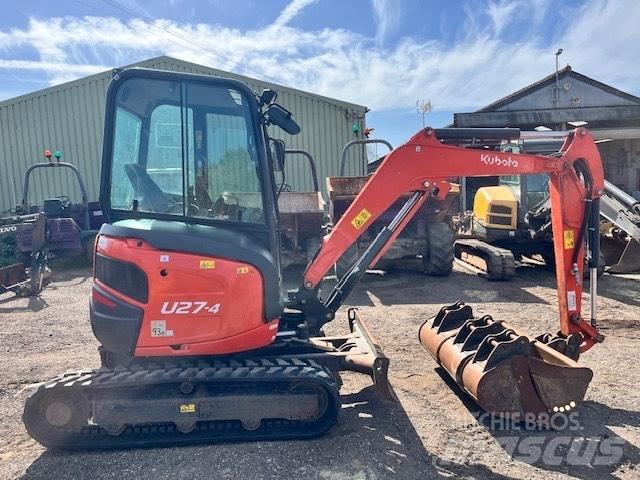 Kubota U 27-4 Minigraafmachines < 7t