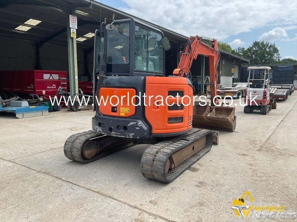 Hitachi Zaxis 55 U Midigraafmachines 7t - 12t