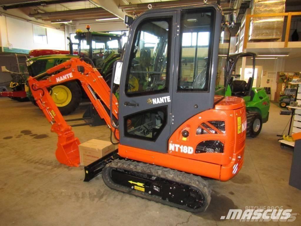 Nante NT 18 D Minigraafmachines < 7t