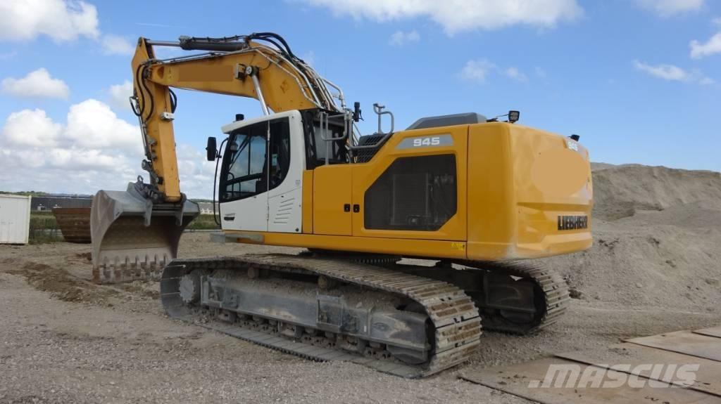 Liebherr R945 3d GPS Rupsgraafmachines