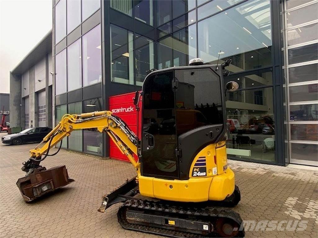 Komatsu PC24MR-5 Wielgraafmachines