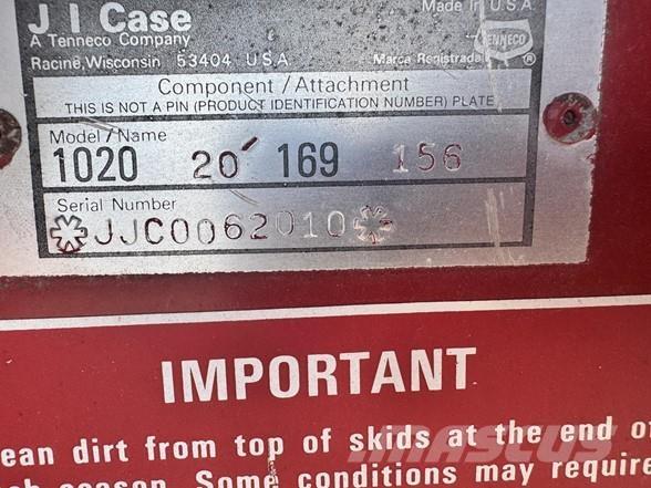 Case IH 1020 Maaidorser aanbouwdelen