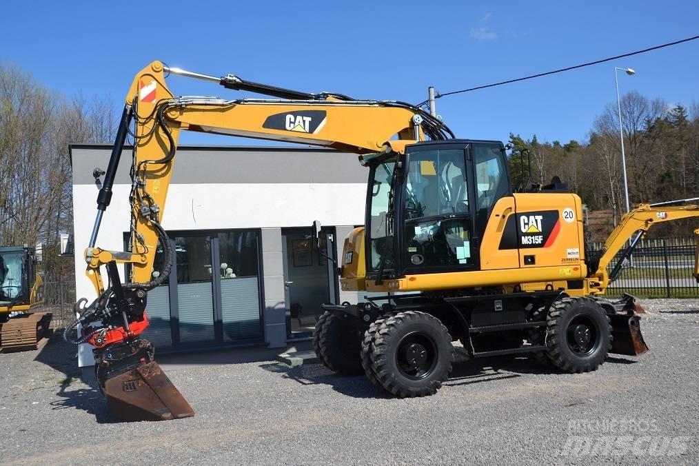 CAT M 315 F Wielgraafmachines