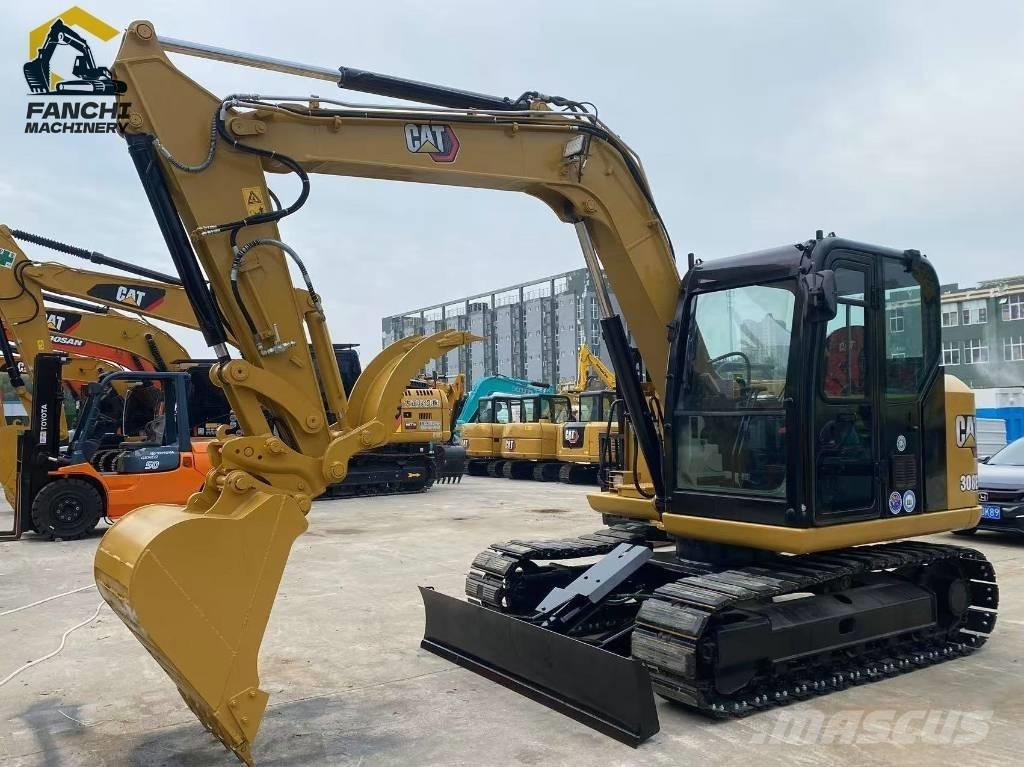 CAT 308 Rupsgraafmachines