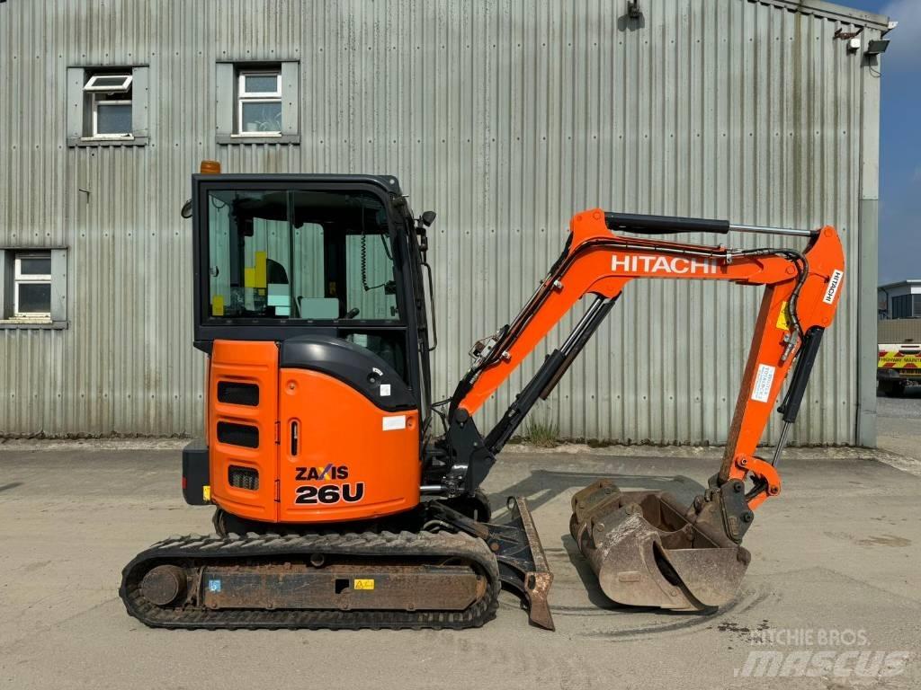 Hitachi ZX 26 U-5 Minigraafmachines < 7t
