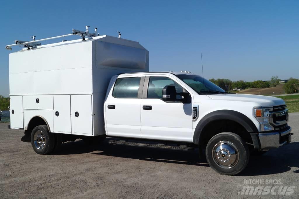 Ford F 550 XL SD Bestelwagens met open laadbak