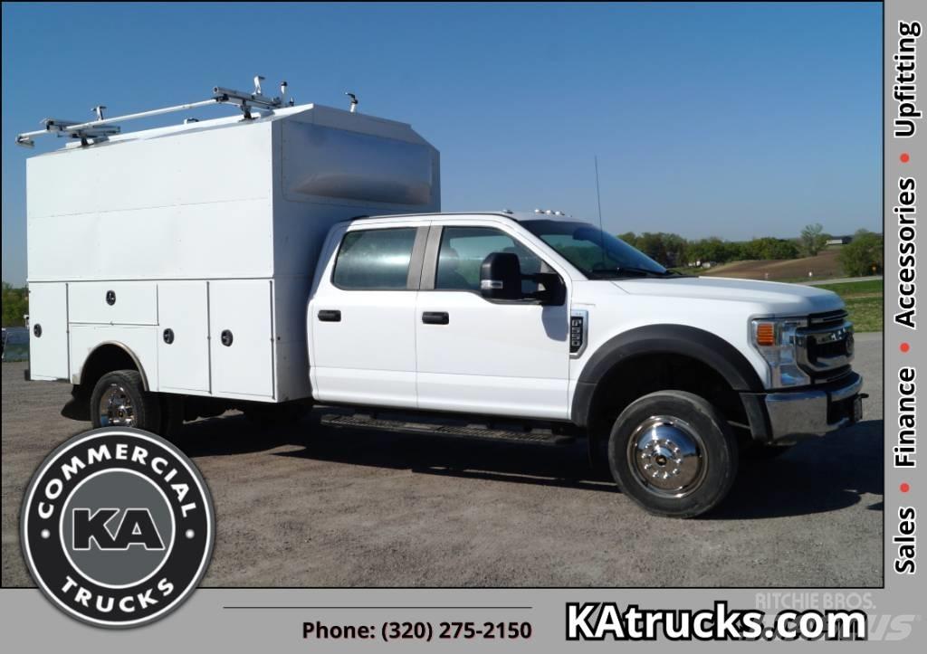 Ford F 550 XL SD Bestelwagens met open laadbak