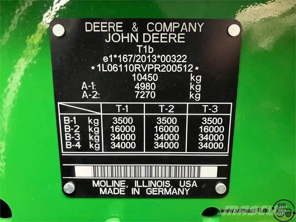 John Deere 6R 110 Tractoren