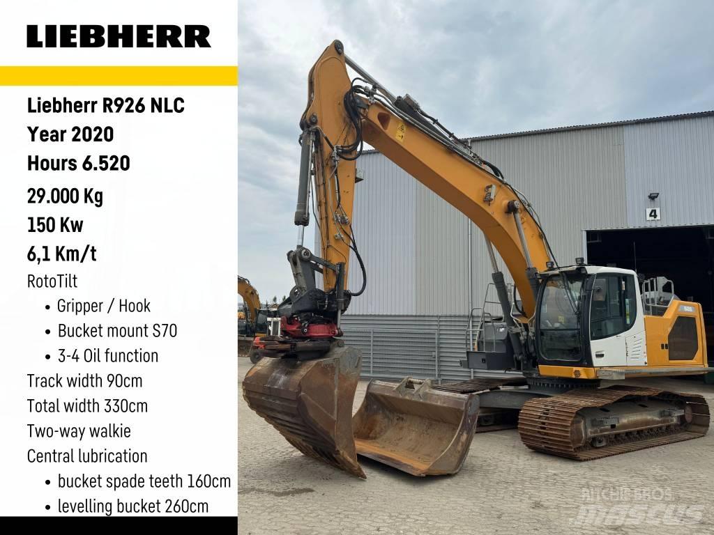 Liebherr R926 Rupsgraafmachines