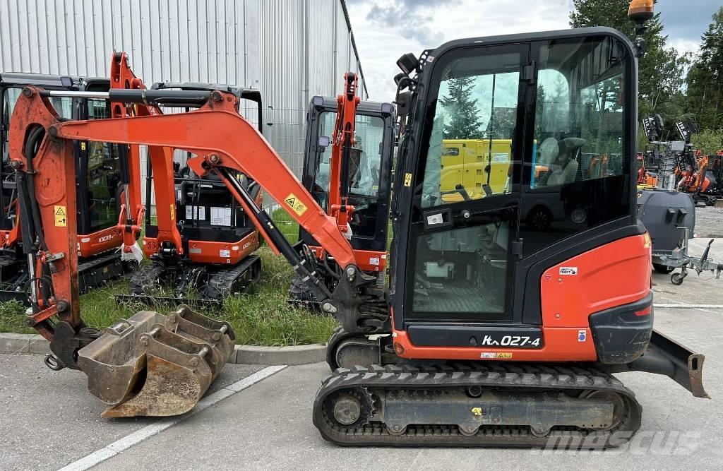Kubota KX 027 Minigraafmachines < 7t