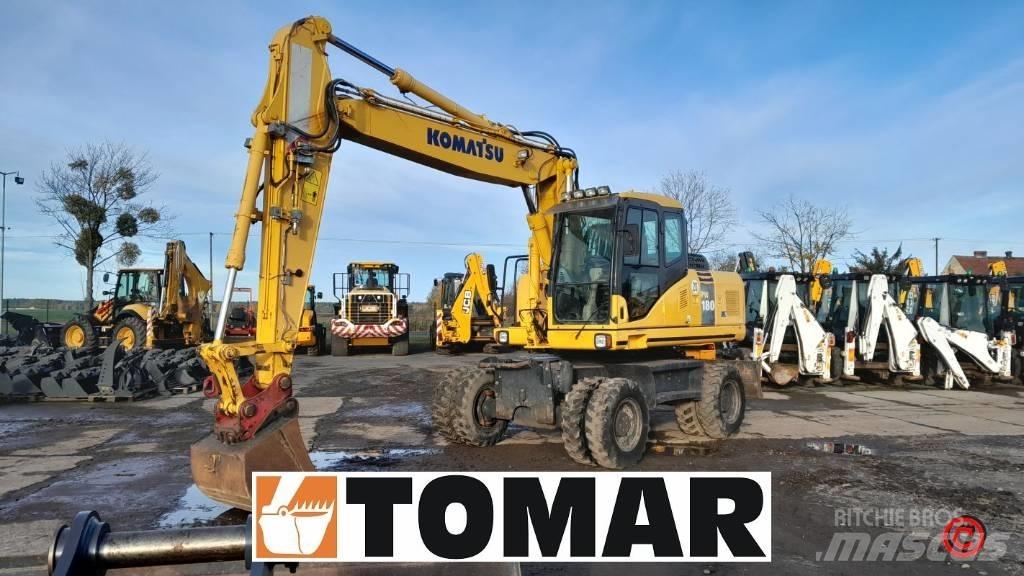 Komatsu PW 180-7 Wielgraafmachines