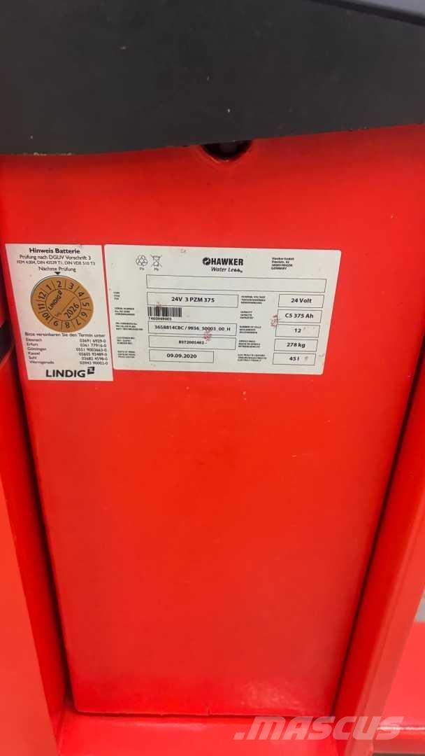 Linde T18 Meeloop stapelaar