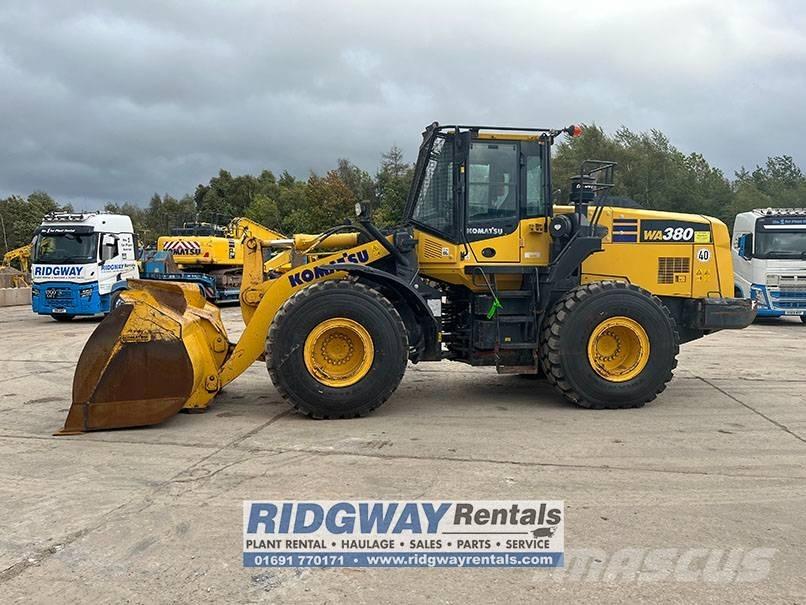 Komatsu wa380 Wielladers