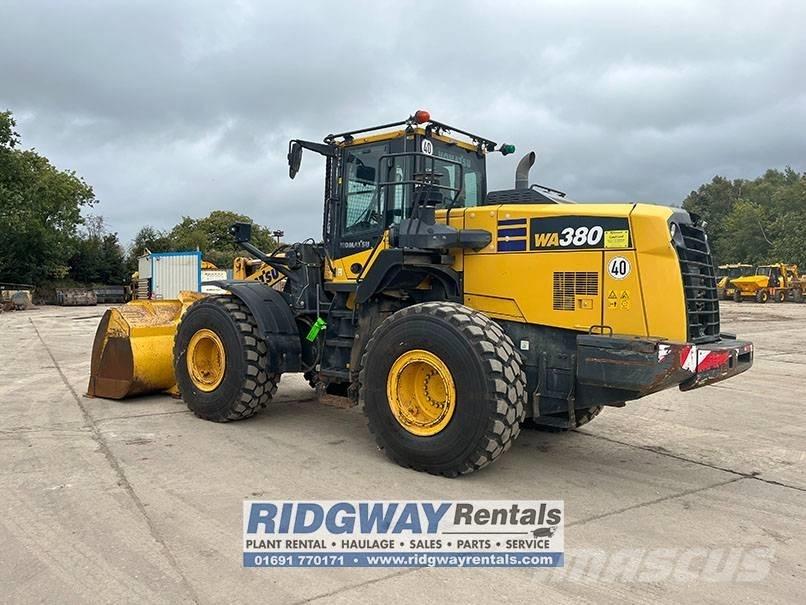Komatsu wa380 Wielladers