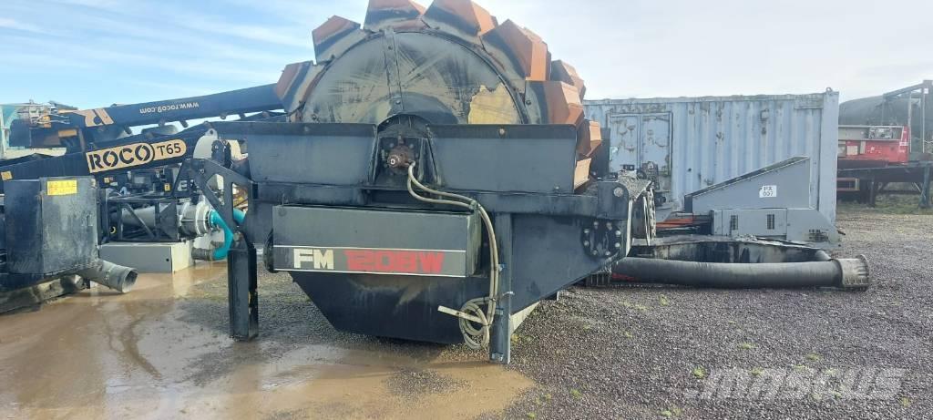 Terex FM120BW Zeefinstallatie