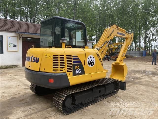Komatsu pc56 Rupsgraafmachines