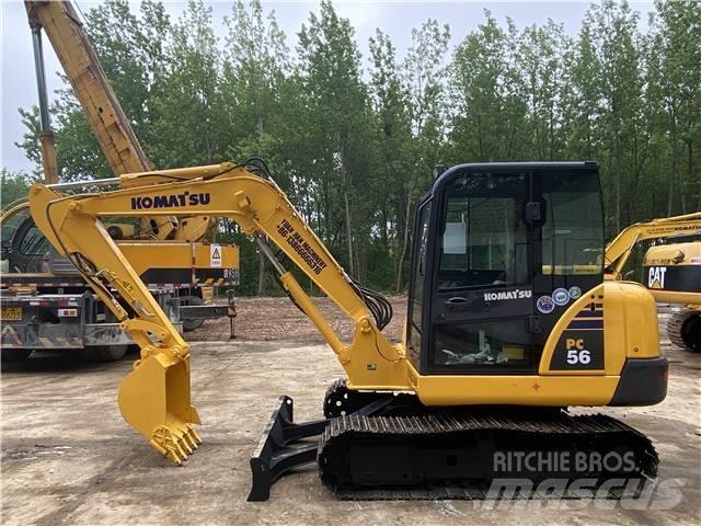 Komatsu pc56 Rupsgraafmachines