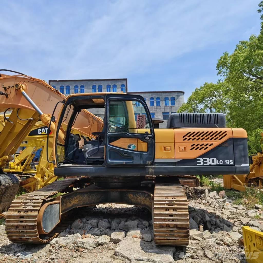 Hyundai 330LC-9s Rupsgraafmachines