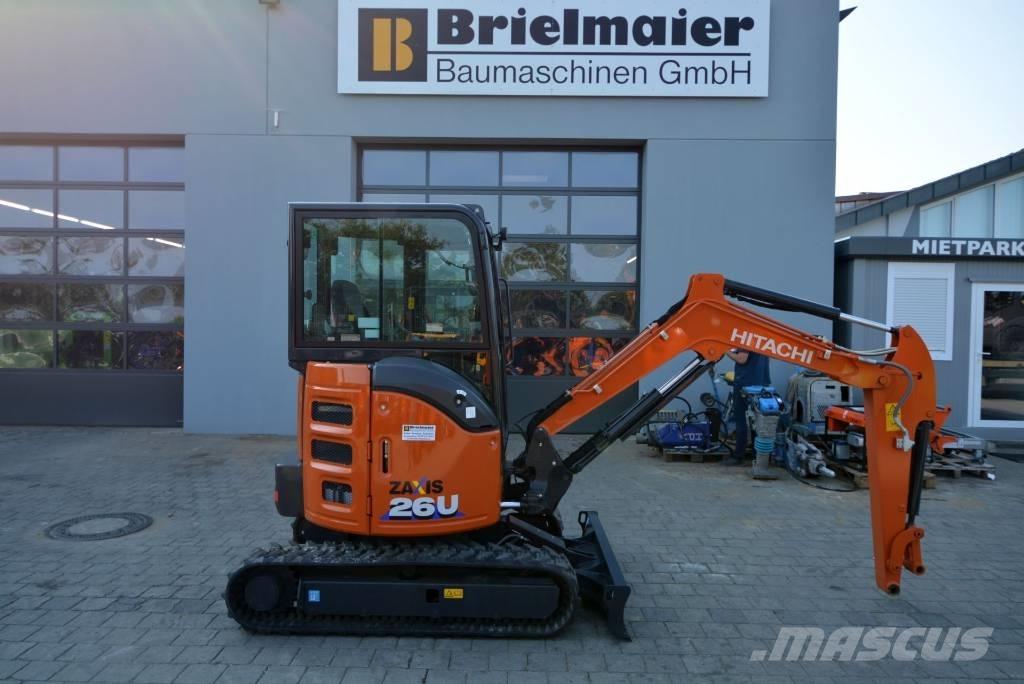 Hitachi ZX 26 U-6 Minigraafmachines < 7t