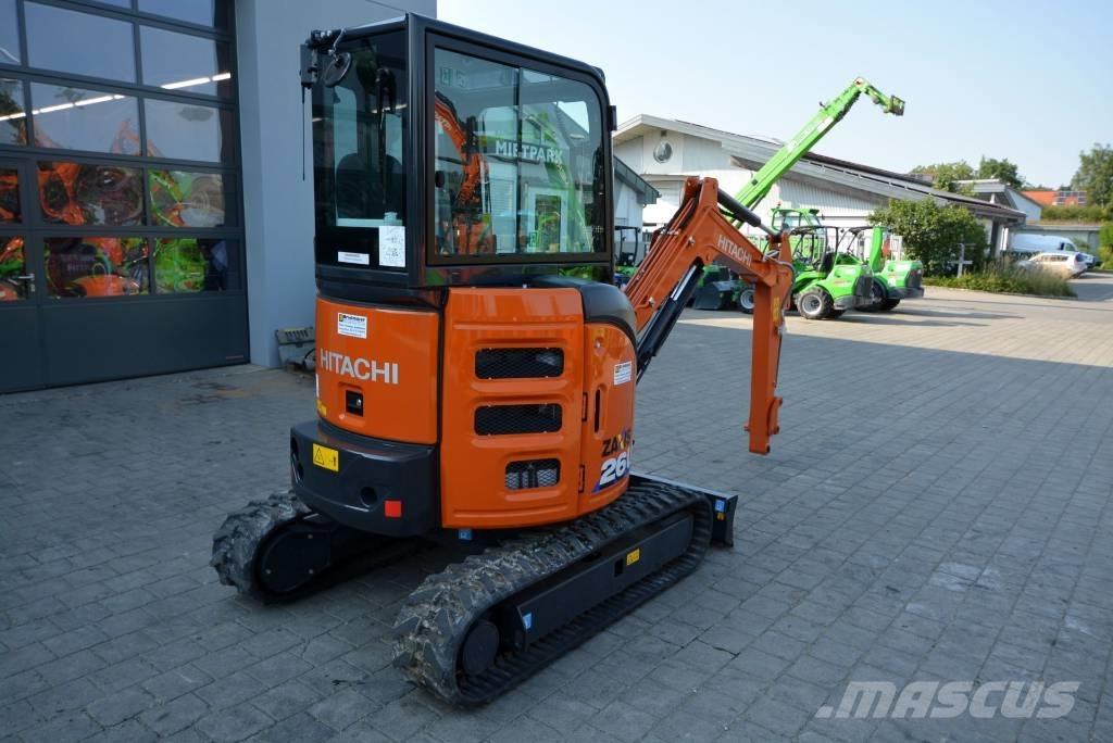 Hitachi ZX 26 U-6 Minigraafmachines < 7t