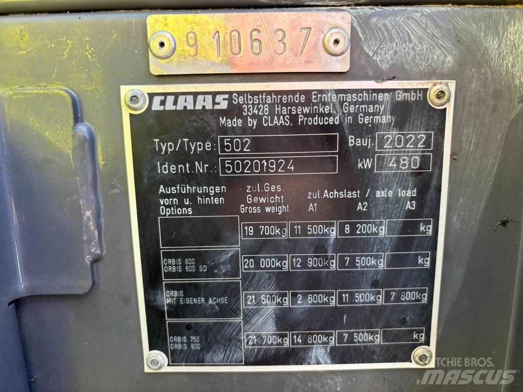 CLAAS Jaguar 960 4WD Zelfrijdende veldhakselaars