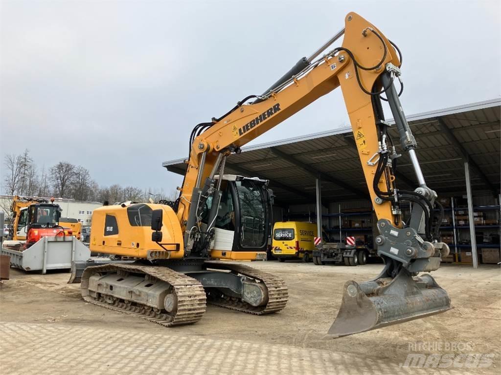 Liebherr R918 Rupsgraafmachines