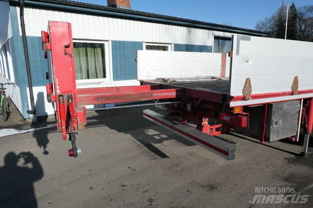 Scania G450 6x2 Vlakke laadvloer met kraan
