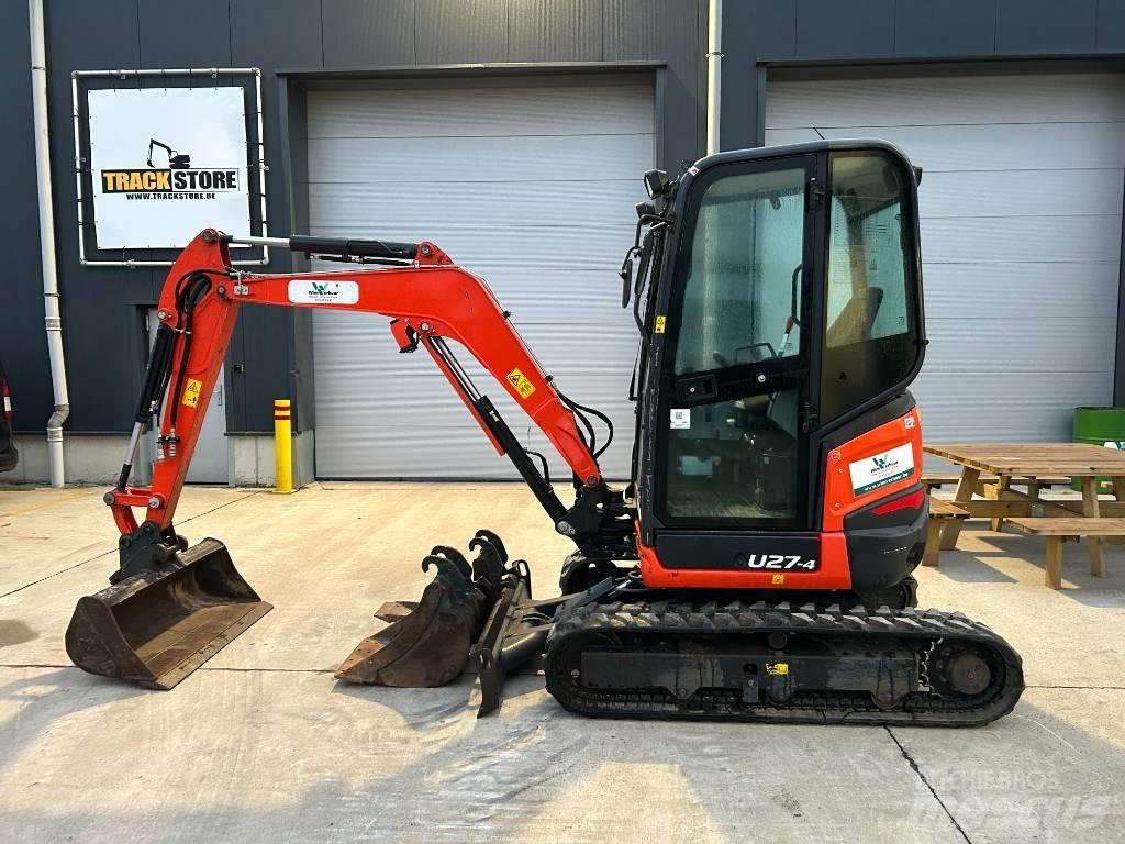 Kubota U 27-4 Minigraafmachines < 7t