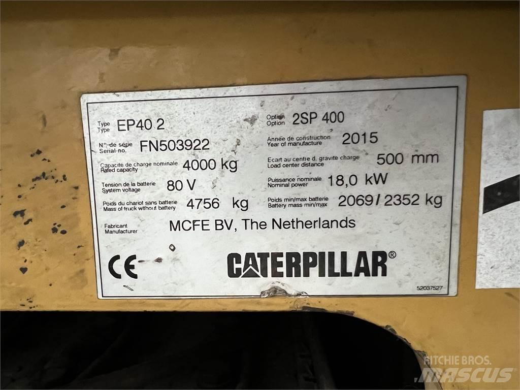 CAT erpillar EP40 Elektrische heftrucks