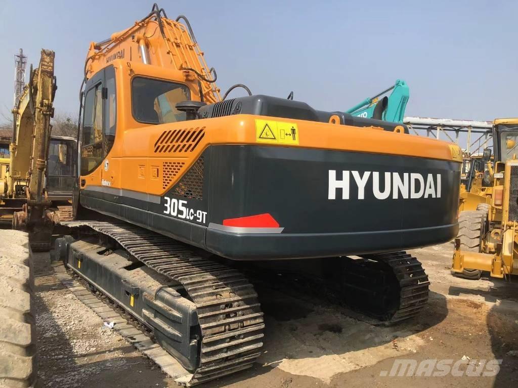 Hyundai R 305 LC-9 Rupsgraafmachines