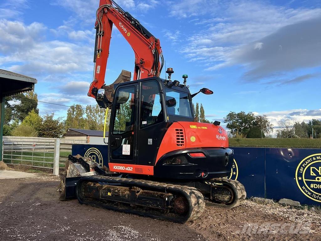 Kubota KX080-4a2 Speciale Graafmachines