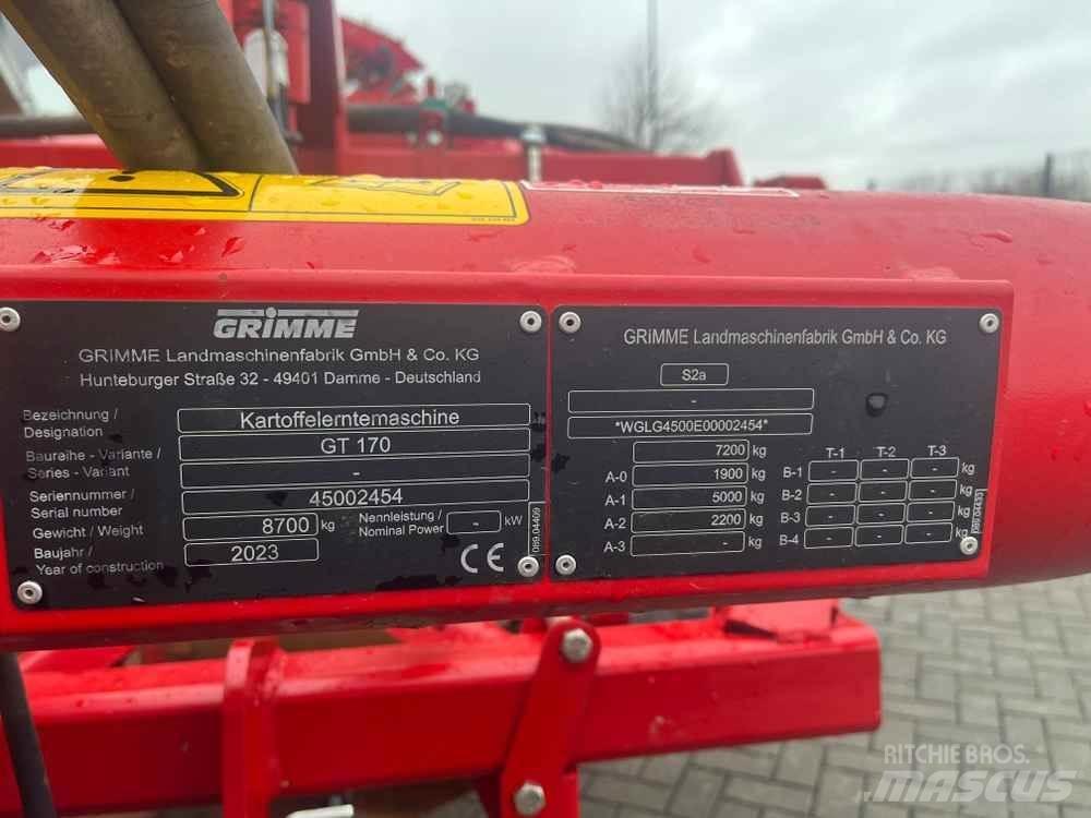 Grimme GT 170 Aardappelrooiers
