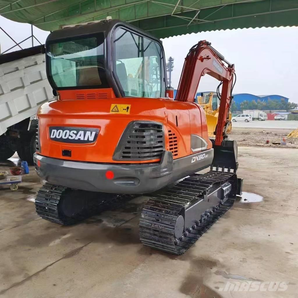 Doosan DX 60 Minigraafmachines < 7t
