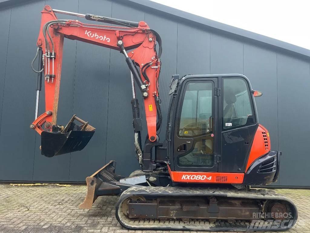 Kubota Kx080-4 Midigraafmachines 7t - 12t