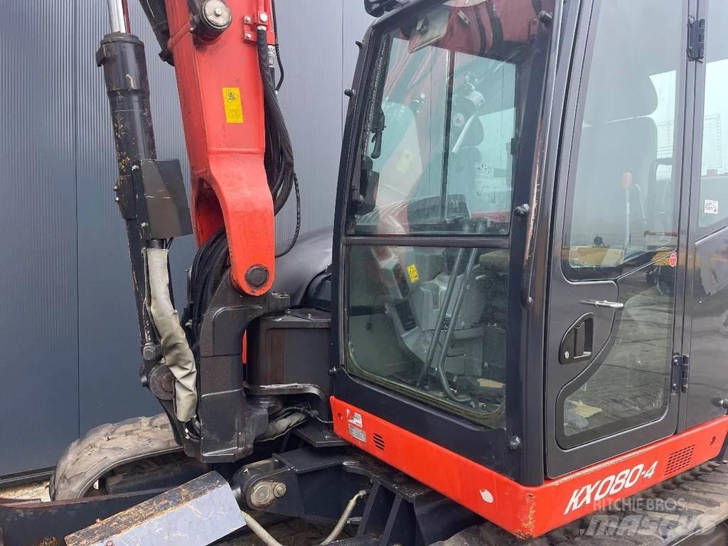 Kubota Kx080-4 Midigraafmachines 7t - 12t