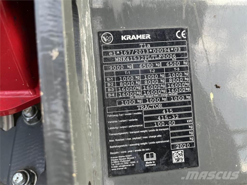 Kramer KT356 Verreikers voor landbouw