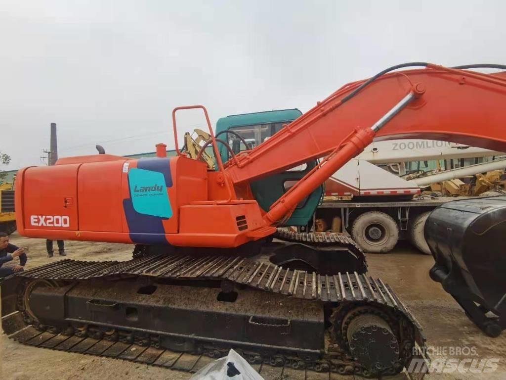 Hitachi EX 200 Rupsgraafmachines
