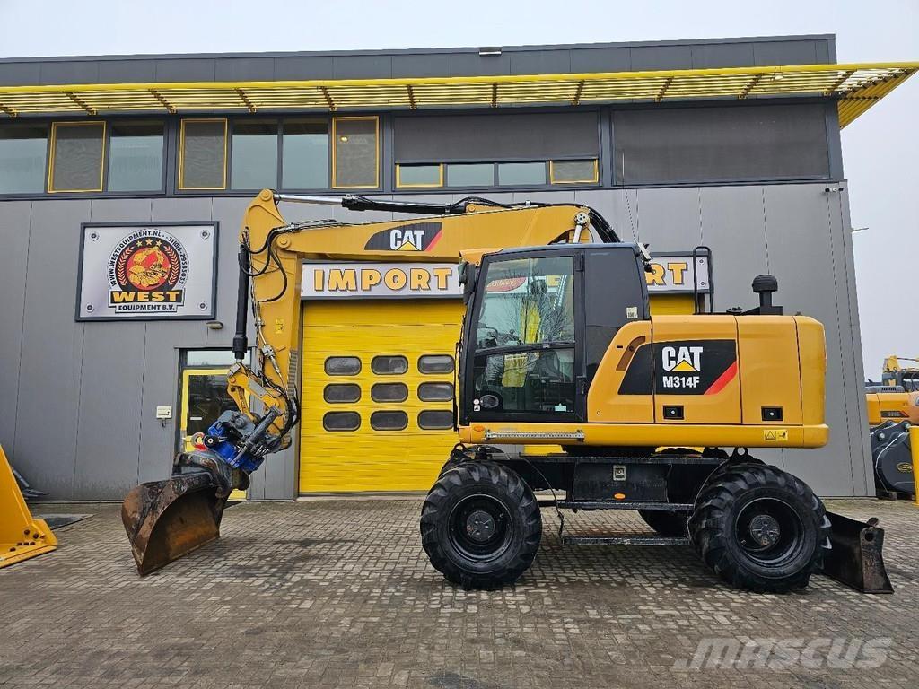 CAT M314F Wielgraafmachines