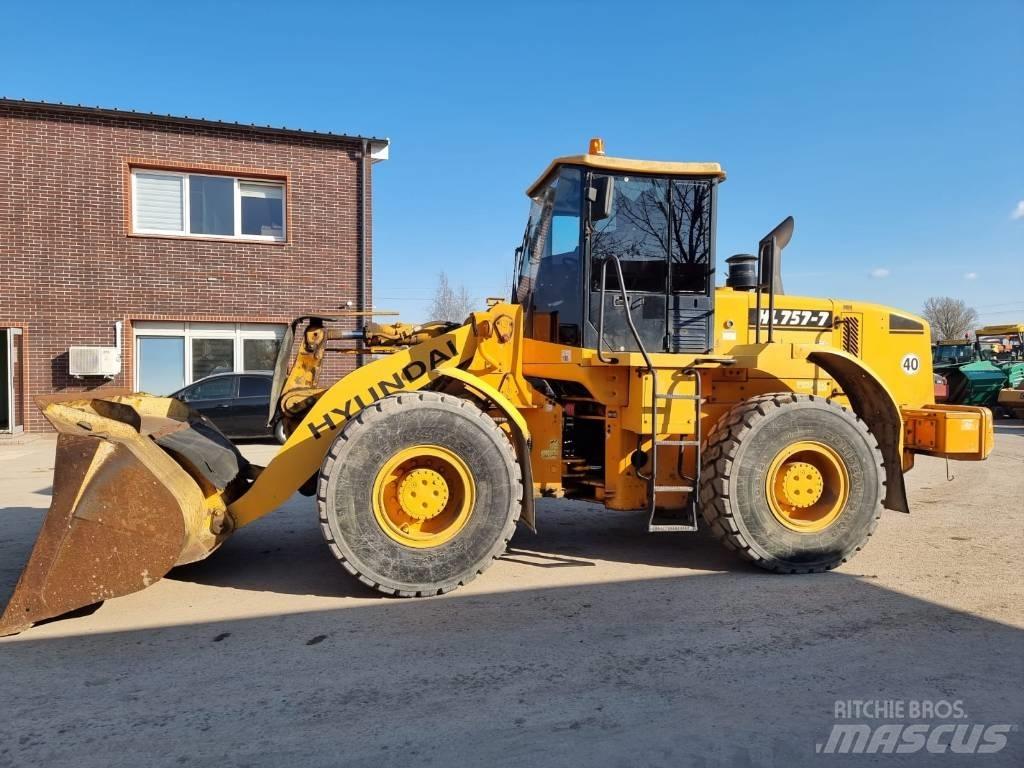 Hyundai HL 757-7 Wielladers