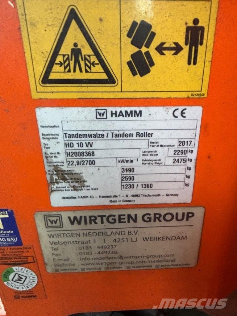 Hamm HD 10 Frezen
