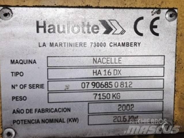 Haulotte HA 16 DX Knikarmhoogwerkers