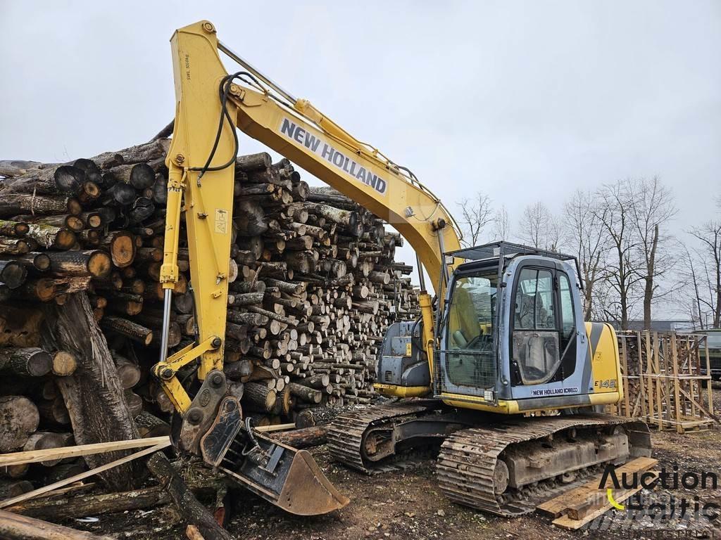 New Holland E 145 Rupsgraafmachines