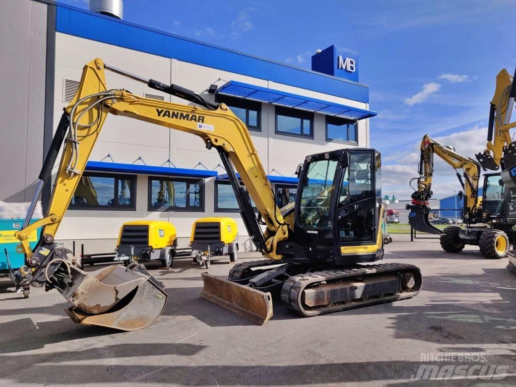 Yanmar Vio 80-1A Midigraafmachines 7t - 12t