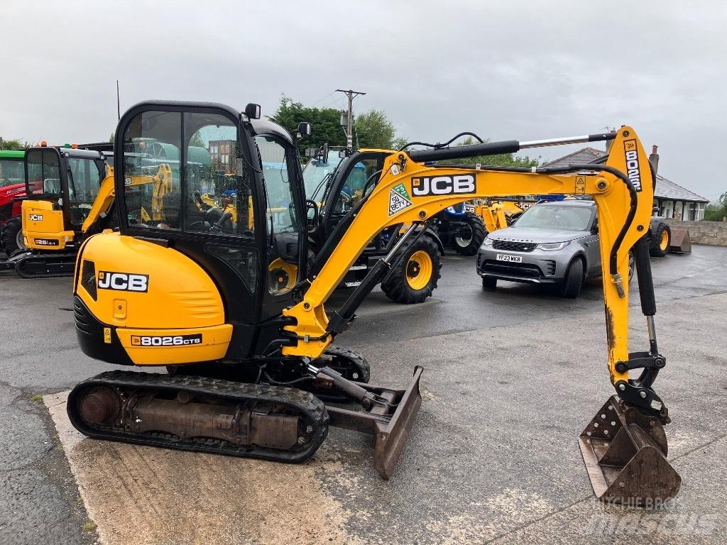 JCB 8026 CTS Minigraafmachines < 7t