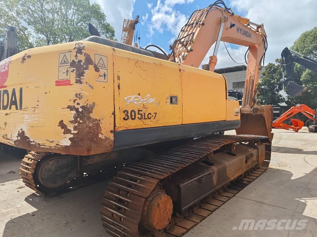 Hyundai R305LC-7 Rupsgraafmachines